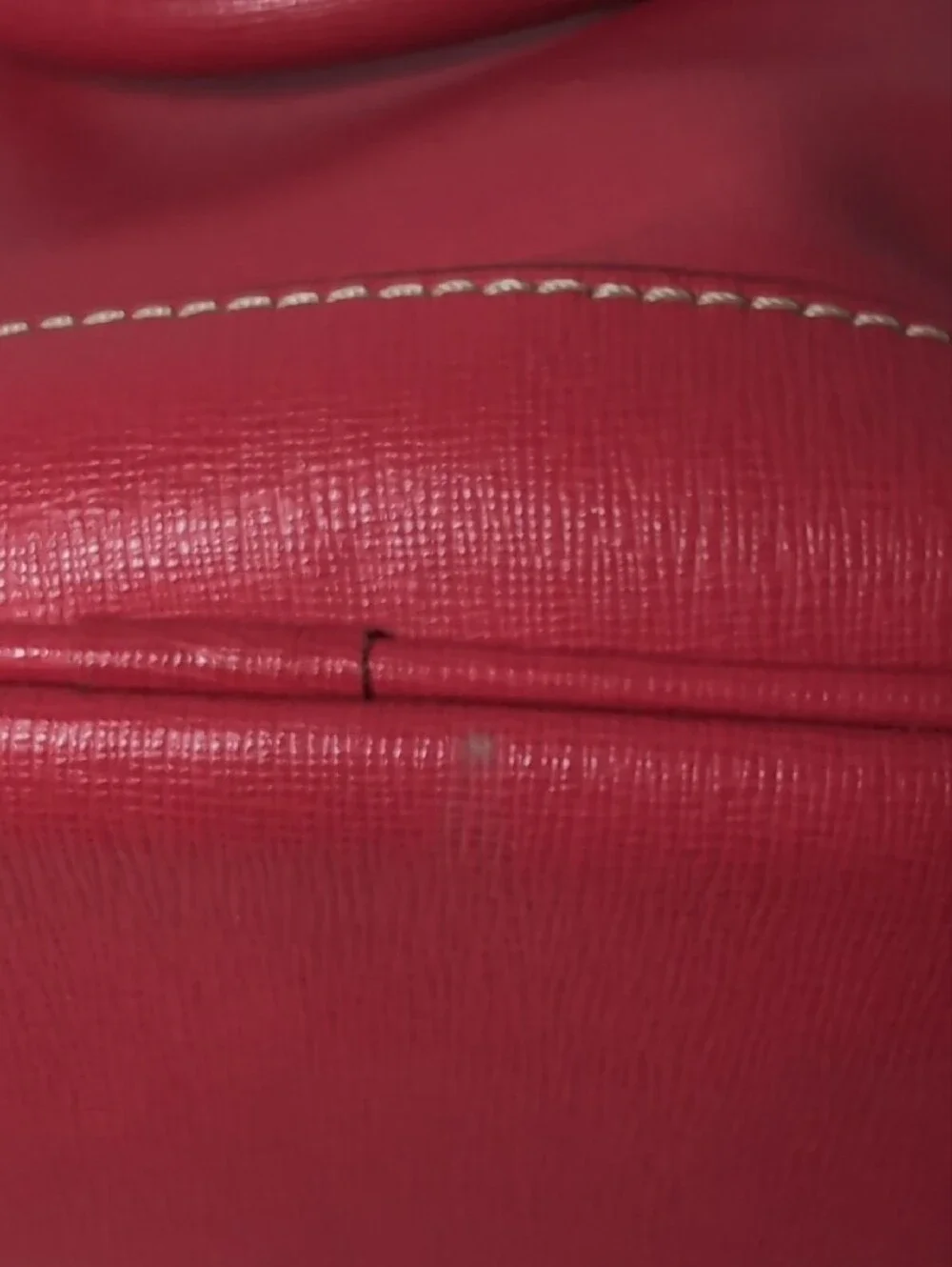 Dooney & Bourke Red Saffiano Satchel